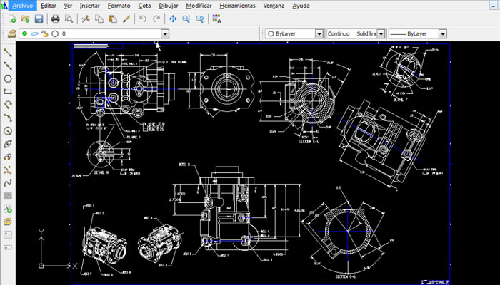 DraftSight-inteface